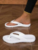 Unisex Summer Flip Flops, Non-Slip Fashionable Outdoor Beach Slippers With Soft Sole