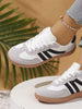 Livesso Color Block Sneakers - Color Block Casual Sneakers - Lace-Up, Lightweight, Soft Sole - Walking, Skating, Daily Wear - Women's - Comfortable, Fashionable, Versatile - Step Into Style And Comfort
