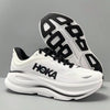 Hoka One One Bondi 9 Road Running Shoes, Breathable, Lightweight, Cushioned, Anti-Slip, Suitable For All Seasons, White, All Day Comfort